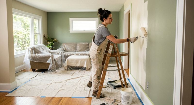 Condo Interior Painting in Wilmington, NC