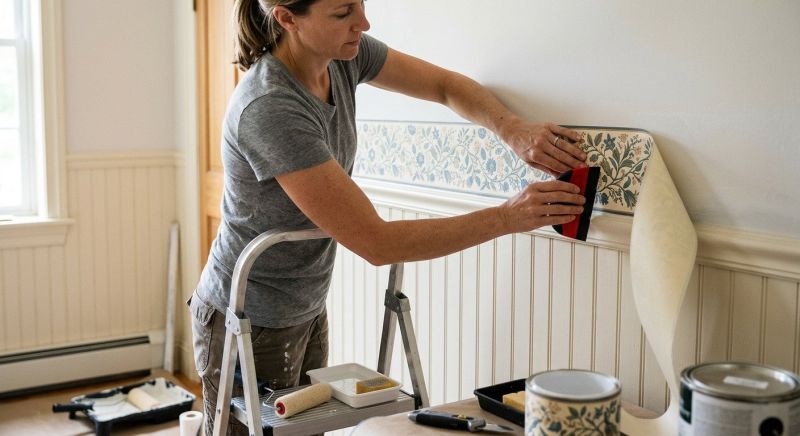 Wallpaper Border Installation in Kansas City, MO