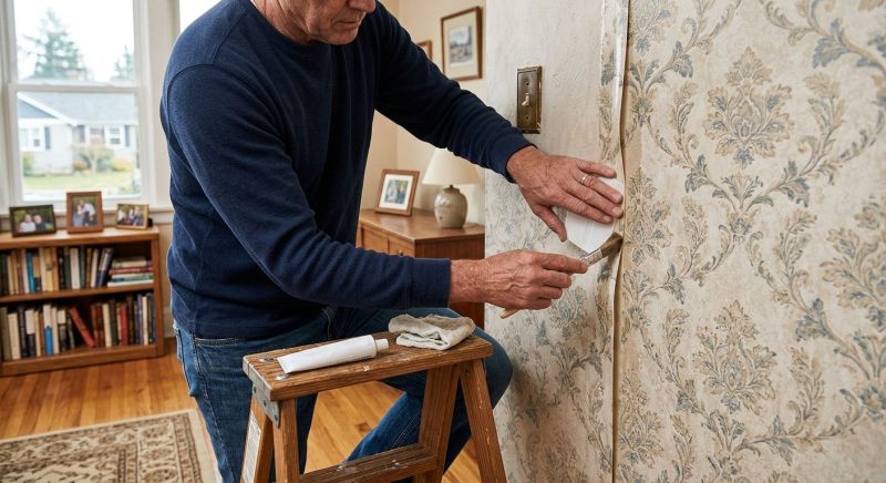 Wallpaper Seam Repair in Olathe, KS