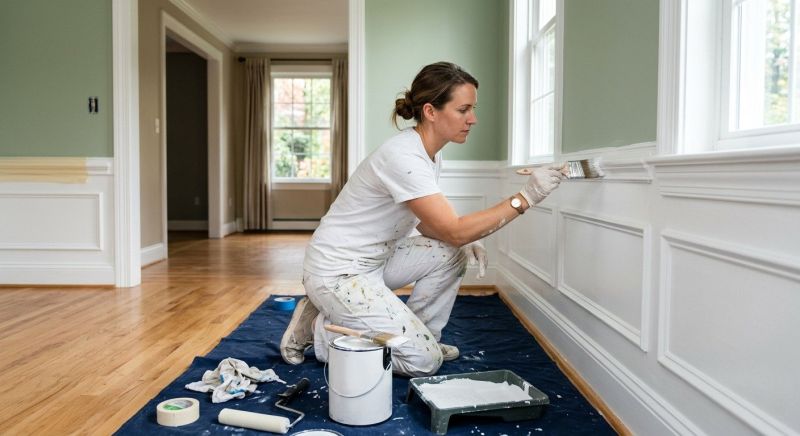 Beadboard Painting in Wilmington, NC