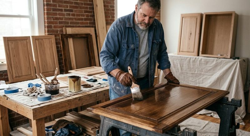 Cabinet Staining Service in Terre Haute, IN