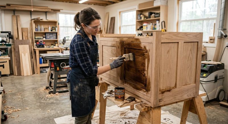 Cabinet Staining Service in Muncie, IN