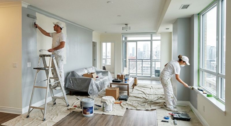 Condo Interior Painting in Kansas City, KS