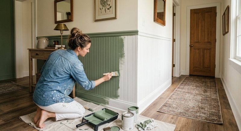 Hallway Painting in Wilmington, NC