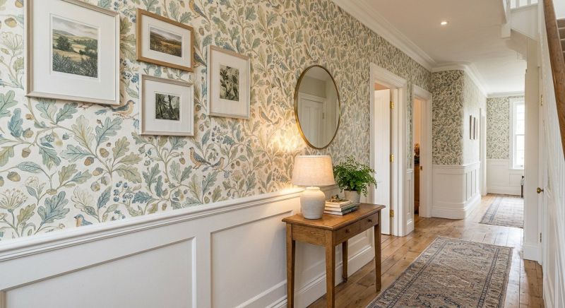 Hallway Wallpaper Installation in Kansas City, KS