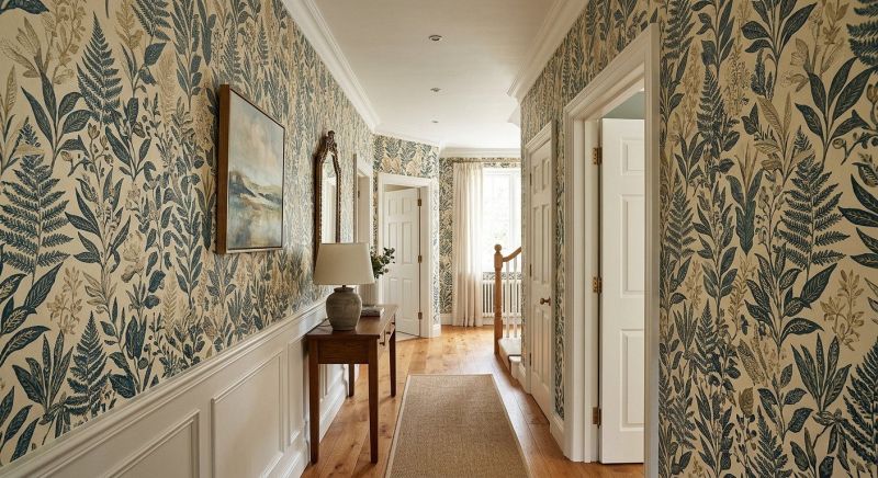 Hallway Wallpaper Installation in Kansas City, MO
