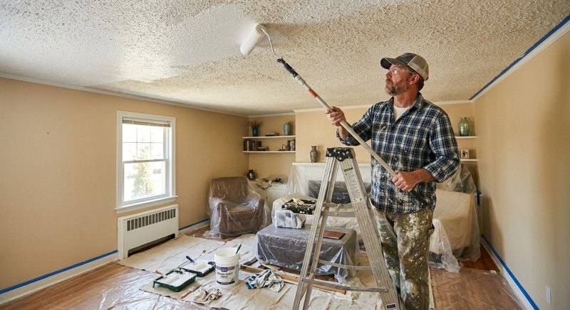 House Ceiling Painting in Kansas City, KS