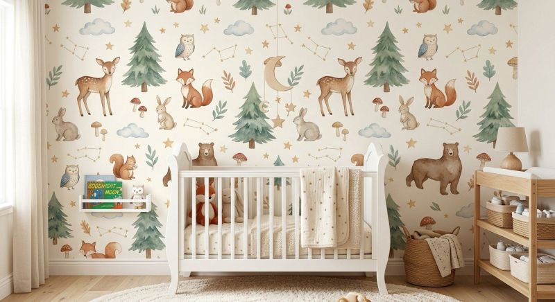 Nursery Wallpaper Installation in Kansas City, KS