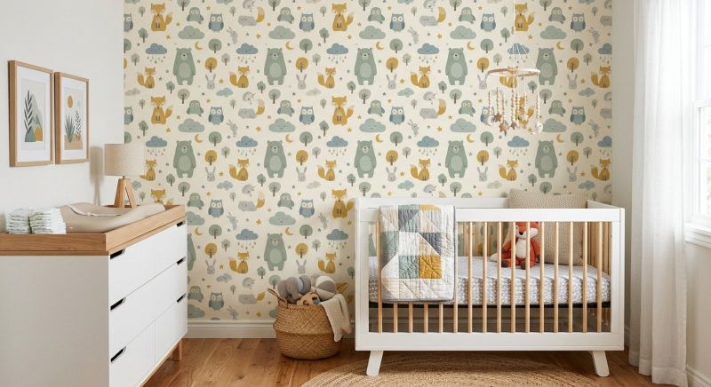 Nursery Wallpaper Installation in Kansas City, MO