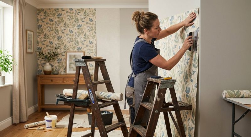 Office Wallpaper Installation in Roswell, GA