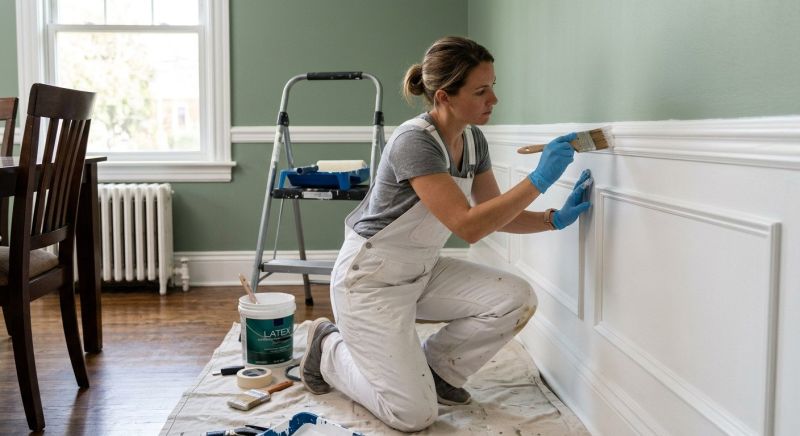 Shiplap Painting in Wilmington, NC