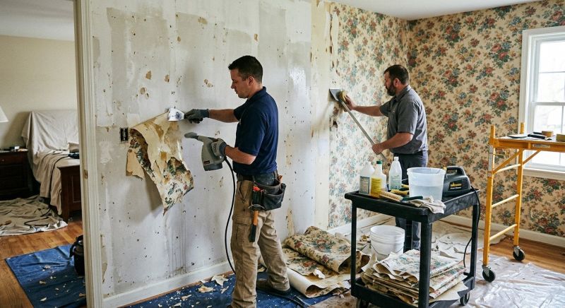 Wallpaper Removal Service in Roswell, GA
