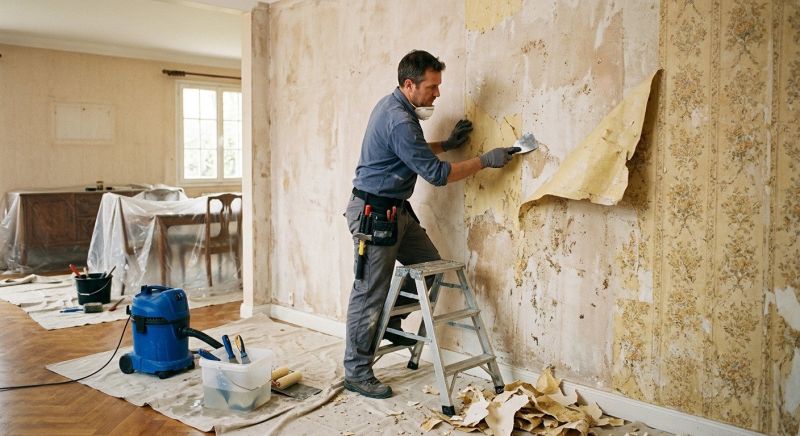 Wallpaper Removal Service in Roseville, CA