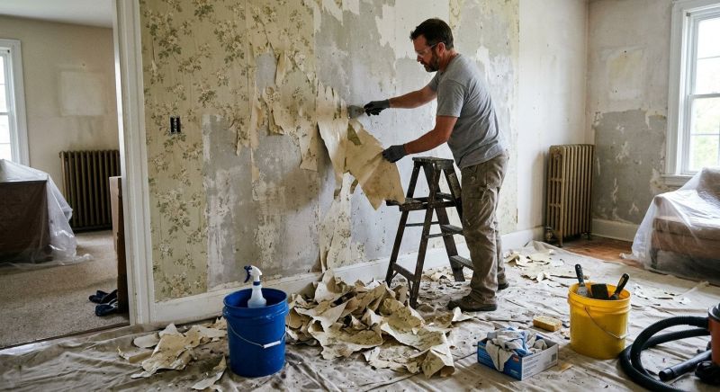 Wallpaper Removal Service in Overland Park, KS