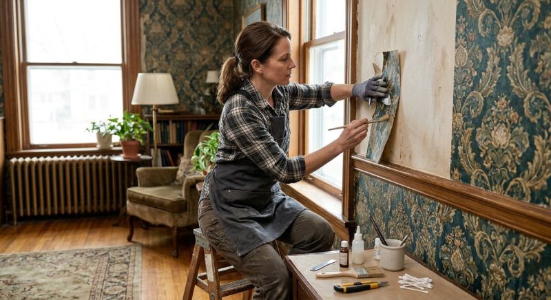 Wallpaper Restoration in Alpharetta, GA