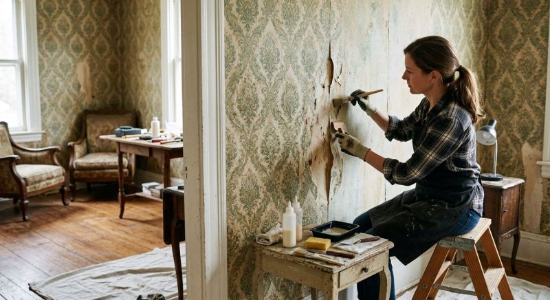 Wallpaper Restoration in Conroe, TX