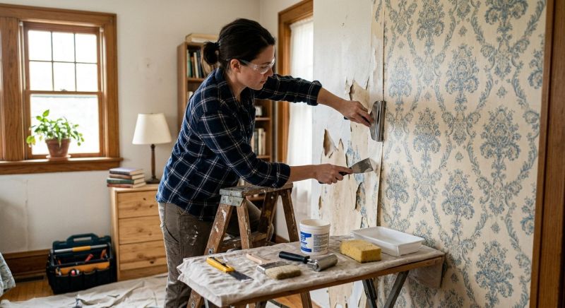 Wallpaper Seam Repair in Kansas City, KS