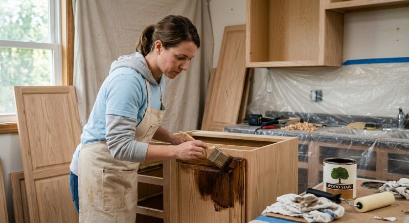 Wood Cabinet Refinishing in Indianapolis, IN